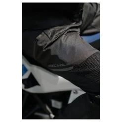 Spodnie tekstylne RICHA AIRVENT EVO 3 SHORT BLACK czarny