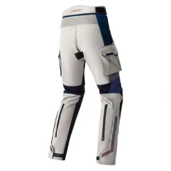 Spodnie tekstylne RST PRO SERIES ADVENTURE D3O SILVER/BLUE srebrny niebieski
