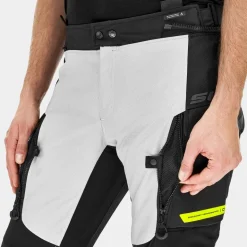 Spodnie tekstylne SHIMA DUNE FLUO czarny szary żółty fluo