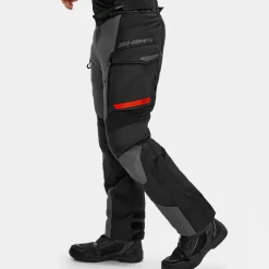Spodnie tekstylne SHIMA DUNE RED czarny szary czerwony