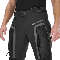 Spodnie tekstylne SHIMA HERO 2.0 MEN GREY czarny szary