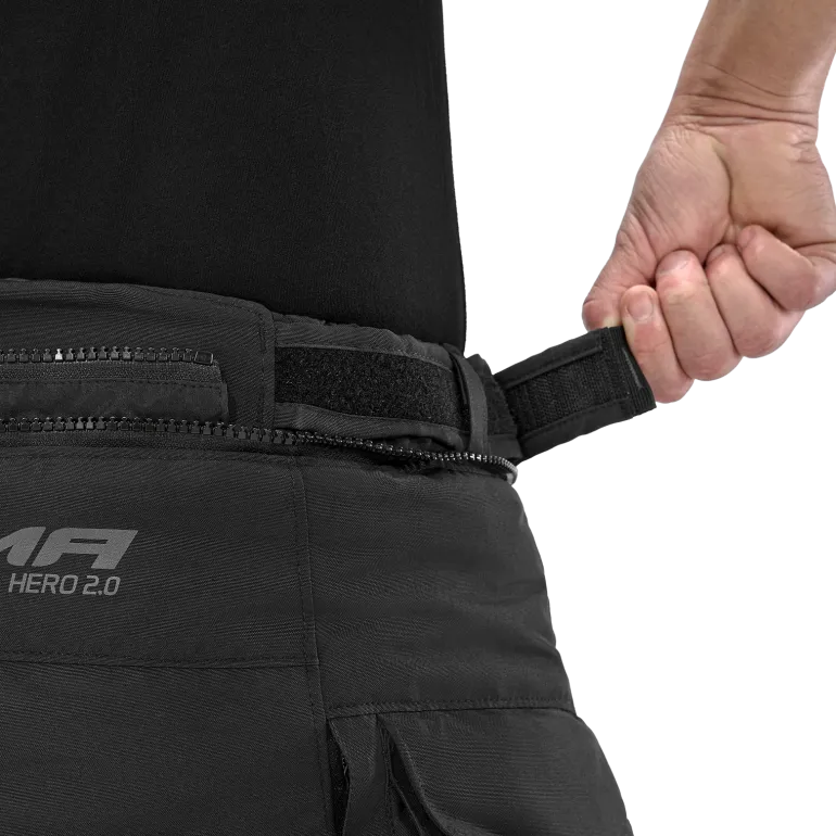 Spodnie tekstylne SHIMA HERO 2.0 MEN GREY czarny szary