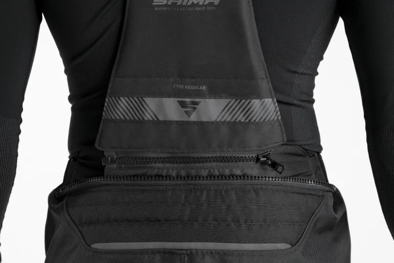 Spodnie tekstylne SHIMA RUSH 2.0 BLACK czarny