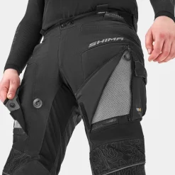 Spodnie tekstylne SHIMA TRACKER BLACK czarny