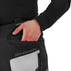 Spodnie tekstylne SHIMA TRACKER LIGHT GREY szary