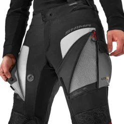 Spodnie tekstylne SHIMA TRACKER LIGHT GREY szary