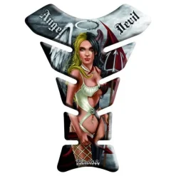 Tankpad KEITI ANGEL/DEVIL biały czarny czerwony