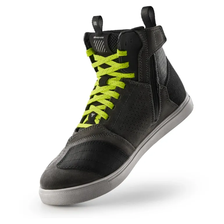 Trampki motocyklowe damskie SHIMA REBEL 2.0 VENT LADY GREY szary