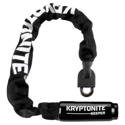 Zapięcie łańcuchowe KRYPTONITE KEEPER 755 MINI INTEGRATED CHAIN 0,7CM X 55CM czarny biały
