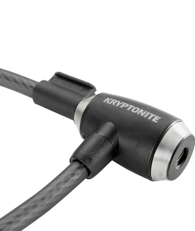 Zapięcie KRYPTONITE KRYPTOFLEX 1518 NA KLUCZ 1,5CM X 180CM czarny srebrny
