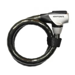 Zapięcie KRYPTONITE KRYPTOFLEX 2080 NA KLUCZ 2CM X 80CM czarny srebrny