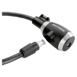 Zapięcie KRYPTONITE KRYPTOFLEX 815 NA KLUCZ 0,8CM X 150CM czarny srebrny